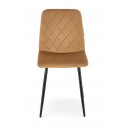 Стул HALMAR K525 бежевый/черный